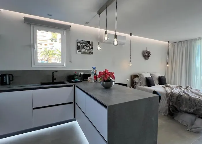 Boutique Studio, Sea Views Of Vistas And Free Wifi Apartament
